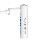 بطارية ليثيوم 1.5 فولت AA قابلة لإعادة الشحن نوع ج بطارية ليثيوم USB خلية بطارية ليثيوم أيون